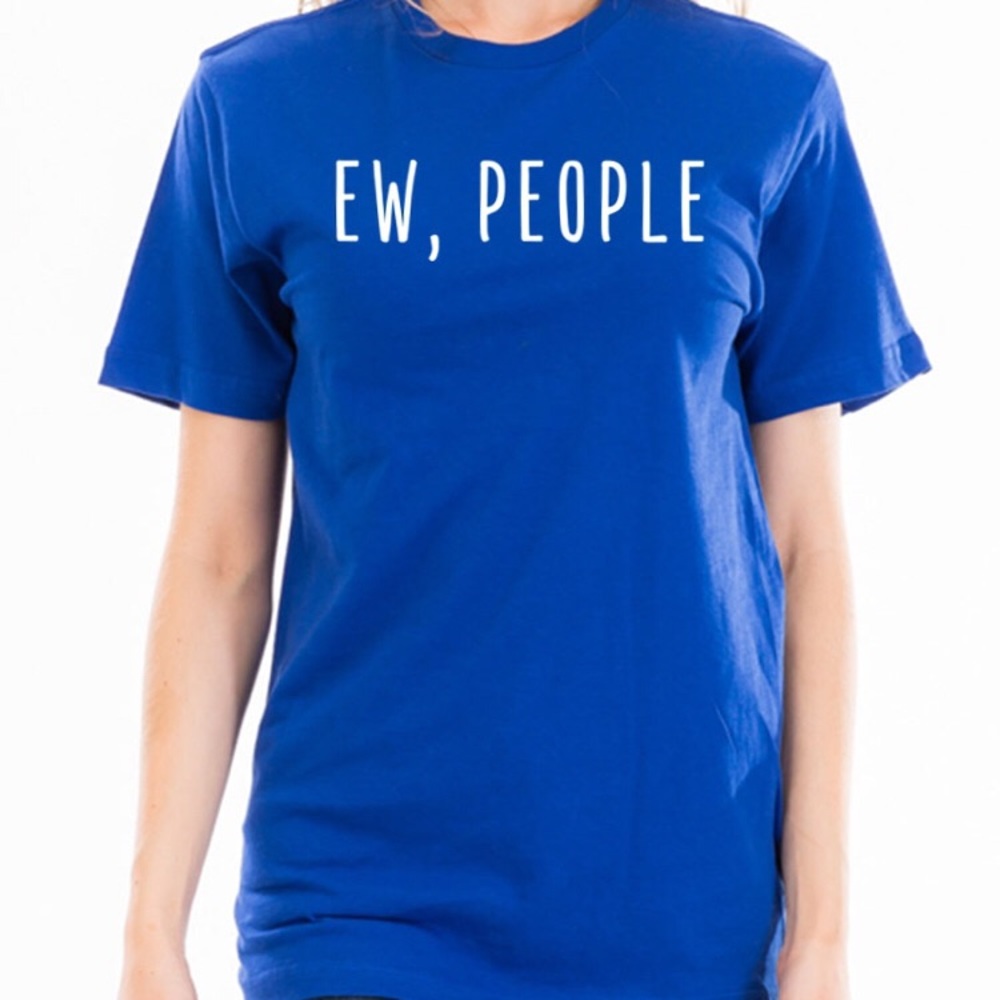 EW, PEOPLE Graphic Crew TShirt